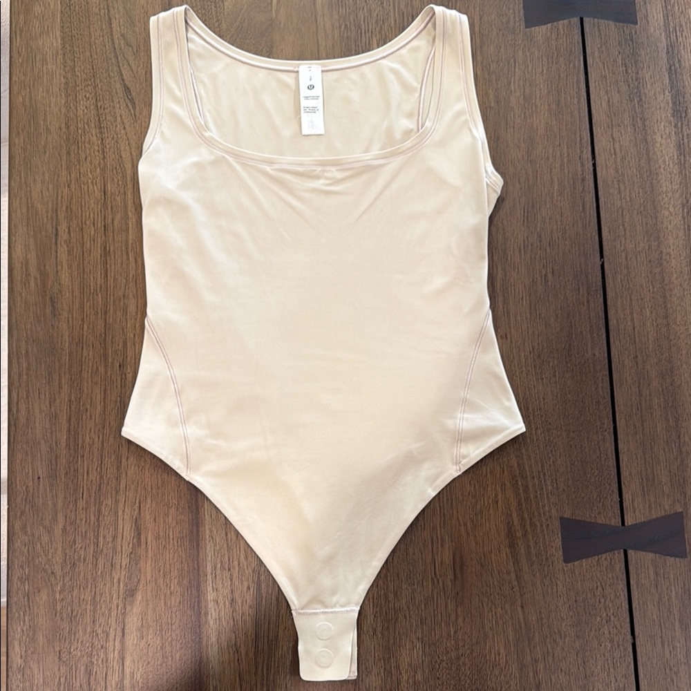 lululemon athletica Cream Bodysuit